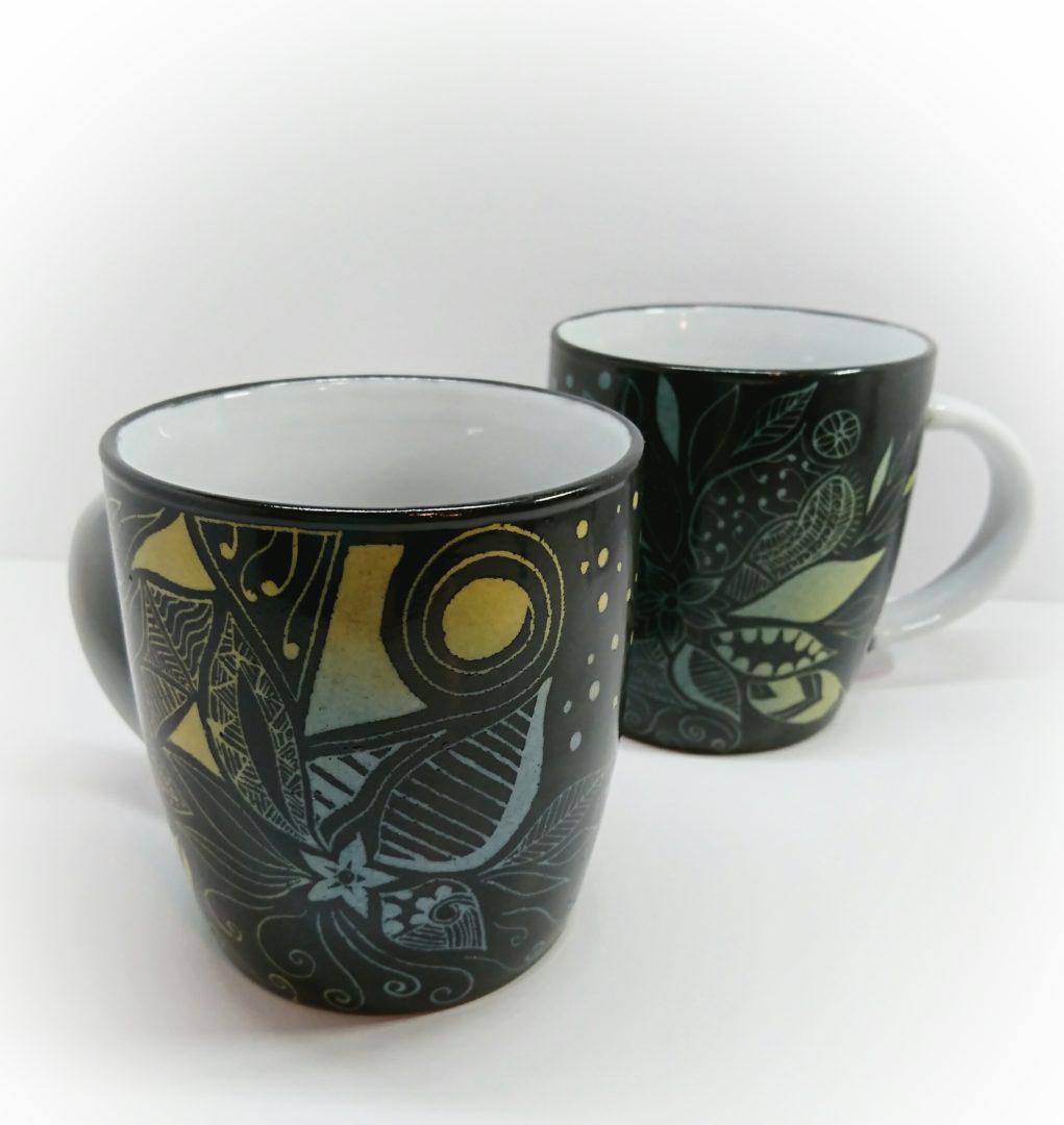 mugs série black