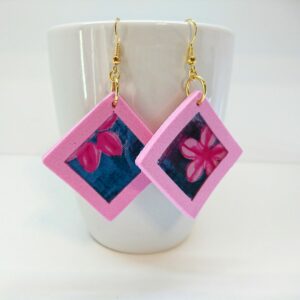Boucles mousse roses Fleurs