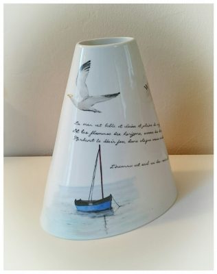 vase carnet de voyage voilier