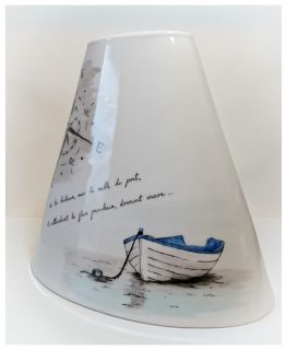 Vase carnet de voyage barque